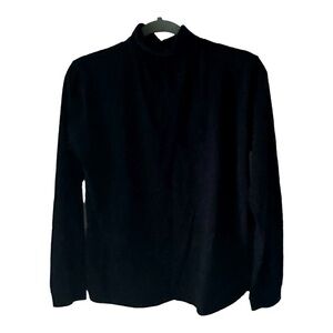 Okay Woman’s Top Turtleneck Black Size M